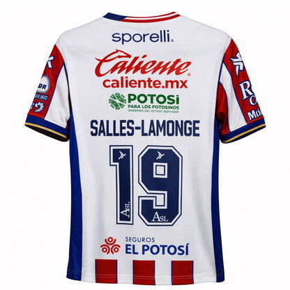 Jersey Rojiblanca Oficial Atlético de San Luis Caballero 25- SALLES LAMONGE
