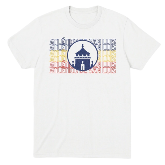 PLAYERA LINEA FAN ATLETICO BLANCO