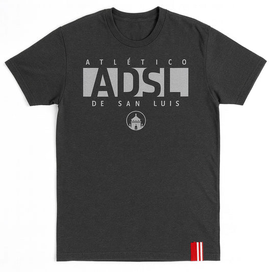 PLAYERA LINEA FAN ATLETICO NEGRO