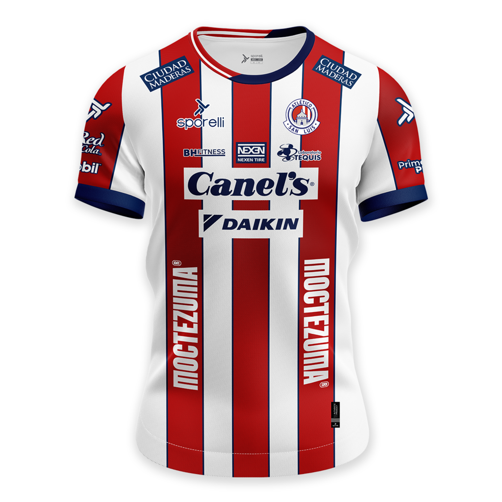 JERSEY ROJIBLANCA ASL PARA CABALLERO AP25